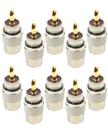M型オスプラグ 同軸コネクタ　メスコネクタ　アンテナなどコネクター各種43個 Amazon.co.jp: HTharros 同軸コネクタ M型 オス 5D-FB 用 コネクター