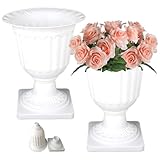 Utilisation polyvalente : adaptées à une utilisation intérieure et extérieure, ces jardinières extérieures sont parfaites pour les mariages, les fêtes, les événements religieux ou la décoration quotidienne, ajoutant du charme et de la sophistication à n'importe quel espace.