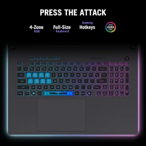 Image of ASUS ROG Strix G18 Gaming Laptop, Intel 24-Core Ultra 9 275HX, GeForce RTX 5070TI, 18-inch 2.5K WQXGA 240Hz /3ms Nebula Display, 64GB RAM + 4TB SSD, Windows 11 Pro, 4-zone RGB Backlit Keyboard, Wi-Fi 7