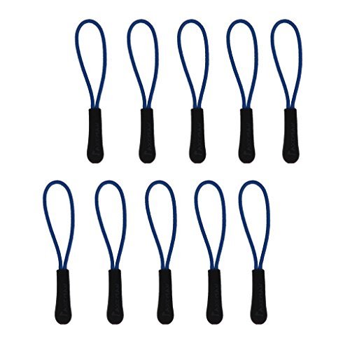ULTNICE Zipper Extender 10pcs Zipper Pulls Zip Slider Replacement for