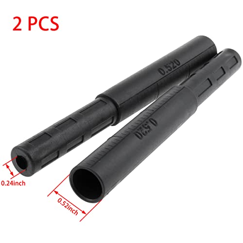 AYLIFU 0.520" - 0.595" Golf Club Extender Club Shaft Extension for Extension of Iron Wood Putter(2PCS) - Image 3