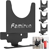 4 PCS Angle Grinder Holder,Angle Grinder Stand Tool Wall mount Bracket for 5inch Grinder,Angle Grinder Storage Rack for Cutters,Polishers