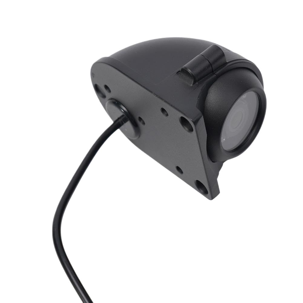 Cámara Lateral IR AHD Color 1080P 4 Pines 700 TVL 12 LED Compatible con RV Bus Van