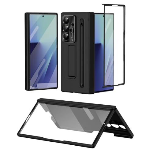 Galaxy Z Fold8 Ultra�p�̌y�ʃP�[�X (�u���b�N1)
