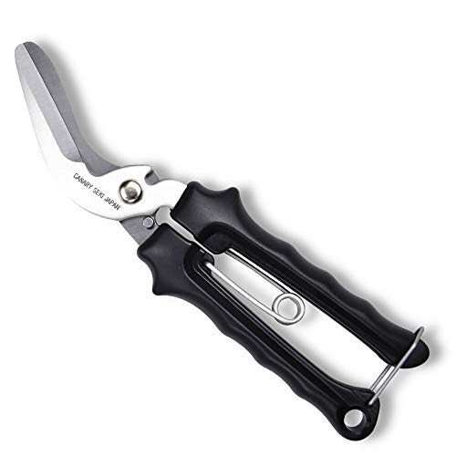 CANARY Arm Wrestler Carpet Cutting Scissors Black (NAW-205B)