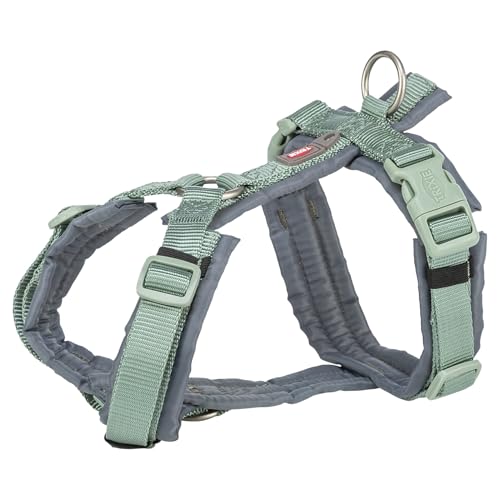 TRIXIE Premium Arnés Trekking M–L soluciona los tirones en el pecho 2