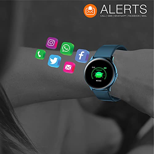 Image of (Refurbished) Gionee STYLFIT GSW7 Smartwatch with SPO2 Monitoring, Heart Rate Sensor, Full Touch Control