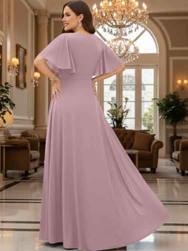 Image of KOH KOH Womens Long Elegant Bridesmaid Evening Cocktail Modest Maxi Dress