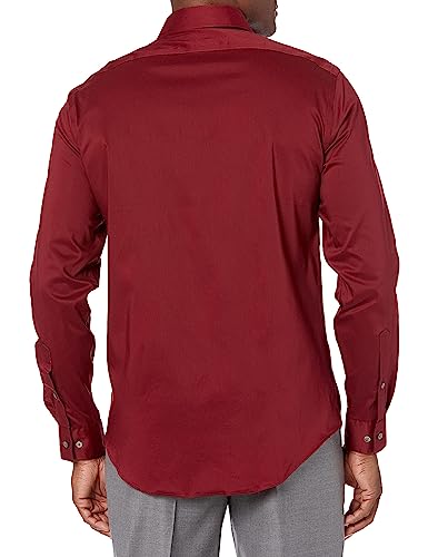 Image of Van Heusen Men's Dress Shirt Slim Fit Ultra Wrinkle Free Flex Collar Stretch