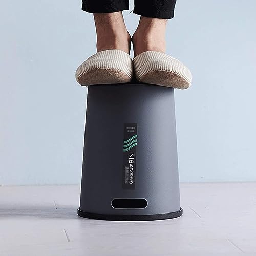 Papelera de plástico para exteriores e interiores hogar y cuarto 5
