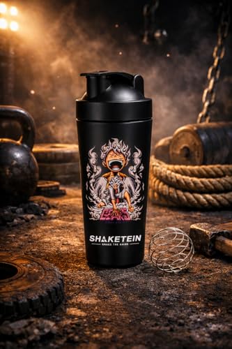 Image of Stainless Steel Gym Shaker Bottle 750ml | Leak Proof Protein Mixer Shaker | BPA Free | Metal Sports Water Bottle for Gym, Workout & Fitness