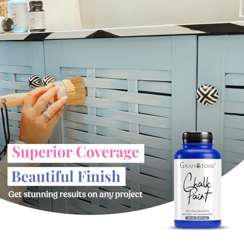 Image of GRANOTONE Chalk Paint Azure Blue 250 ml Matte Finish
