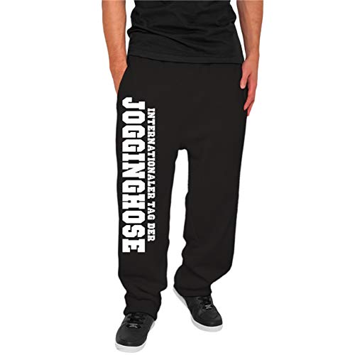Spaß Kostet Männer und Herren Sweatpants Internationaler Tag der Jogginghose Größe S - 10XL