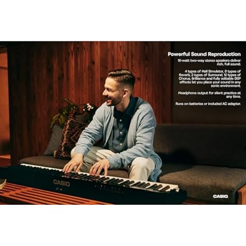 Image of Casio Privia PX-S3100 88-Key Weighted Digital Piano | 700 Tones | Slim