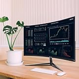 CRUA 27 Inch Curved Monitor 1080P Full HD, 100Hz/120Hz/144Hz Computer Screen with HDMI VGA, Eye Care, Tilt Adjustable, VESA Mount, for Gaming and Office Use - Image 4