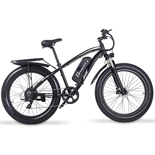 Shengmilo Electric Bike,MX02S Electric Bikes For Adults 26 * 4.0 Fat Tire ebike, 17Ah Battery,Shimano 7 Speed E Bikes… - Image 5