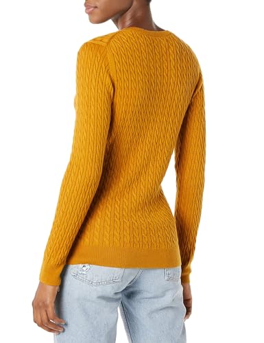 Image of Amazon Essentials Women's Lightweight Cable Knit Long Sleeve Sweater