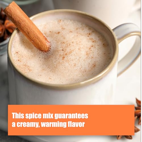 Chikko Organic Chai Latte Mix Powder 130g - Authentic & Soothing Spiced Drink - Additive-Free, Chemical-Free, 100% European Ingredients - Comforting Drink Perfect for Cozy Moments