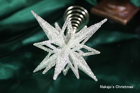 ツリー　トップスター　シルバー　星 Amazon.co.jp: クリスマス ツリートップ 幸運 星 ツリートップ