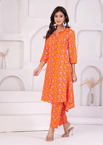 Image of TANISHA Women Co-Ord Set Kurta with Pant Set Outdoor Outfits Wear