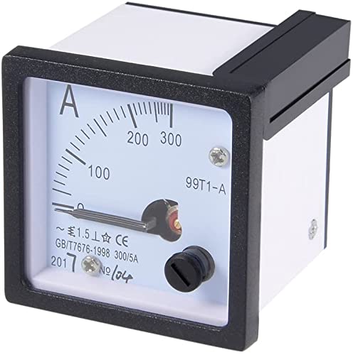 Ampèremètre 99T1-A panneau alternatif AC 0-300A cadran analogique indicateur de courant jauge