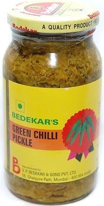 Bedekar's Green Chili Pickle - 400g