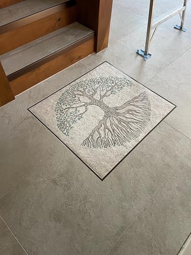 Mosaic Tile Art - Tree of Life | Mosaic Designs | Mosaic Artwork | Mosaic Wall Art Floor Inlay by Mozaico | Handmade Mosaics | 39" x 30"