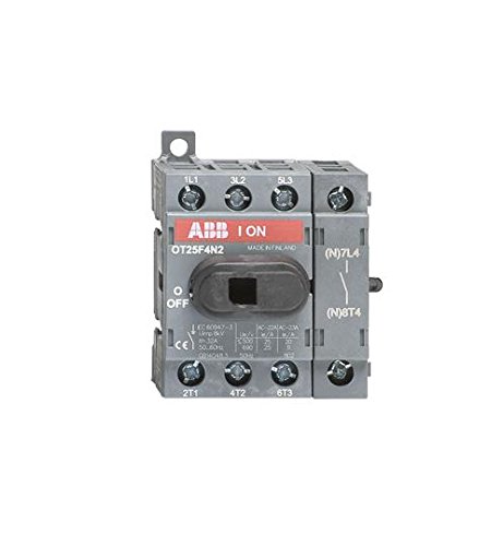 ABB OT25F4N1 interrupteur sectionneur tetrapolaire 25A pour tableau electrique