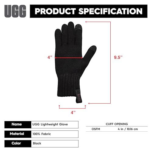 Guantes UGG contra manos frías de hombre ligeros para evitar la rigidez invernal 4