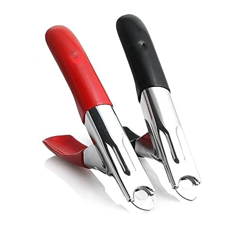 QXPDD Dog Nails Clippers Nail Trimmer Pet Grooming Tool,Cat Nail Scissor Safety Guard Pet Nail Clipper,Red