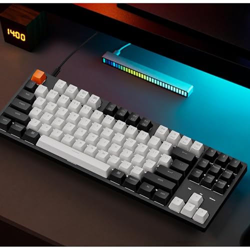 Keychron C1 TKL Mechanical Gaming Keyboard – Wired White LED Backlit Compact Keyboard with Linear Mechanical Switches, Compatible with Mac & Windows by Keychron - Used condition - Image 8