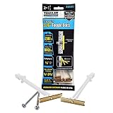 TOGGLER SNAPTOGGLE BA Toggle Anchor with Bolts, Zinc-Plated Steel Channel, Made in US, 3/8" to 3-5/8