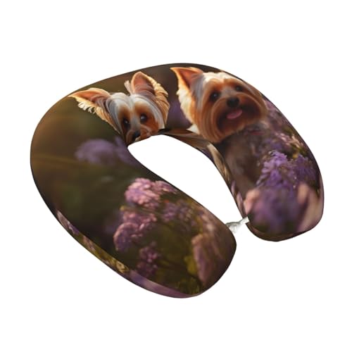 Almohada de Viaje de Espuma Viscoelástica Negra miniatura 2