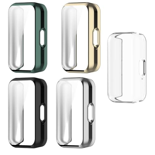 Protection d'écran pour montre Samsung Galaxy Fit 3, couverture complète souple en TPU transparent anti-rayures – vue 6