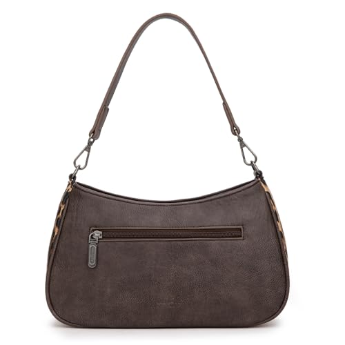 Image of Wrangler Western Shoulder Bag for Women Small Purse Aztec Hobo Bag Handbag with Detachable Strap