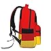 SEOCKA Germany Flag Casual Backpack Travel Pack Bag Laptop Backpacks With Side Pockets Front Zipper Pockets Bookpack Daypack Picnic Rucksack Computer Bag