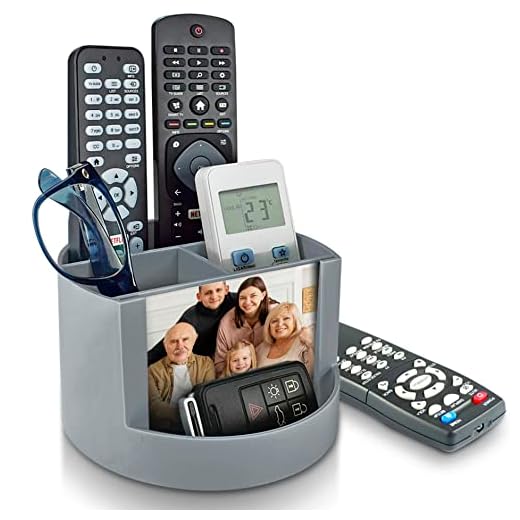 Mix Organizer - Organizador de Mesa c/Porta Foto, Suporte para Lápis e Acessórios, Acrimet, (Cor Platina)