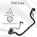 KPALAG PCV Valve Tubing Hose with Bypass Valves Tube Compatible with Chevrolet Cruze 2011-2016，Sonic 2012-2019，Trax 2013-2020 Buick Encore 2013-2019 1.4L Replace #: 25193343 55568267 46829