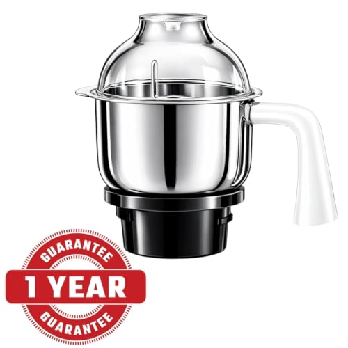 Image of 100% Replacement Mixer Jar Compatible with Preethi Zodiac & Preethi Steele Mixer Grinders | 1-Year Guarantee (Compatiable For Zodiac)