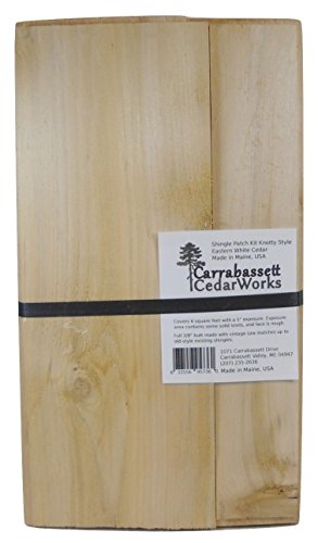 Holiday Deals 🛒 Cedar Shingle Patch Kit Knotty Style