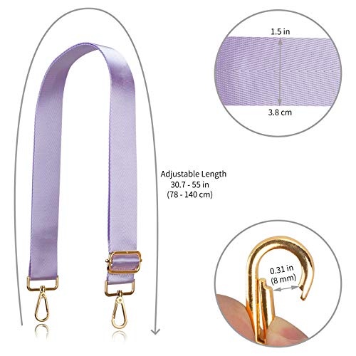 Image of Allzedream Wide Purse Strap Replacement Crossbody Shoulder Bag Adjustable