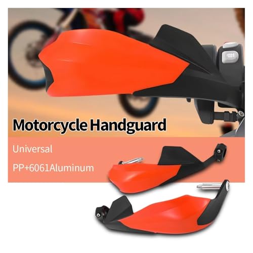Protège-main universel moto blanc : bouclier coupe-vent et antichoc - 4