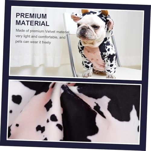 Disfraz de Vaca para Perros Talla S miniatura 5