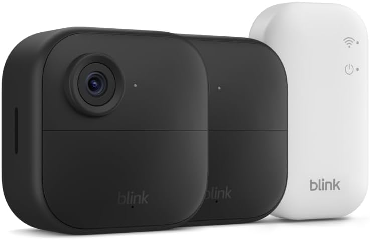 Outdoor 4 – Wireless smart security camera, two-year battery life, 1080p HD day and infrared night live view, two-way talk. Sync Module Core included – 2 camera system