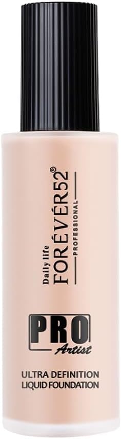 Daily Life Forever52 Pro Artist Ultra Definition Liquid Foundation | Long Lasting, Full Coverage, 24H, Waterproof & Sweatproof, Lightweight Hydrating, Oil-Free Formula - Milk Cake (BUF003) 60 ML