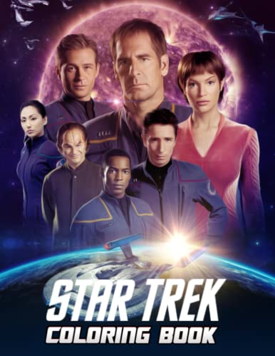 Star Coloring Book: Extreme A Unique Trek Simple Books For Adults, Boys, Girls Many Pages Bring Happiness