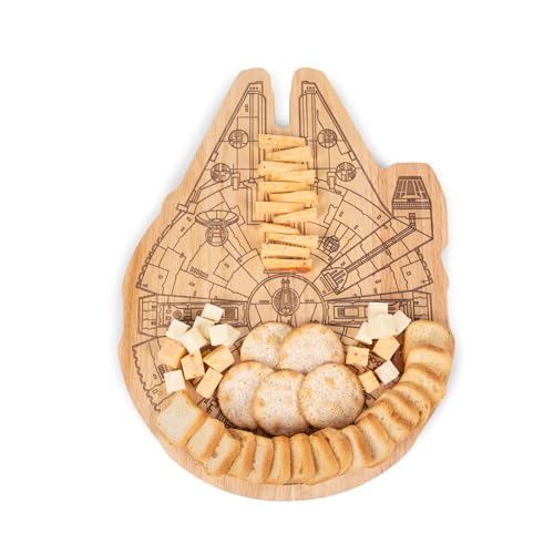 Tabla de cortar Millennium Falcon 16 pulgadas de Parawood miniatura 3