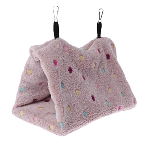 chenpaif Pet Bird Hanging Cave Cage Tent Bed Birds Winter Warm Nest Bird Parrot Hammock M