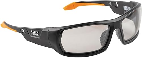Klein Tools 60537 - Gafas de seguridad, gafas protectoras profesionales de EPP con marco completo, resistentes a los arañazos y antivaho para