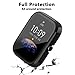 Rc-Z Screen Protector for Amazfit Bip 3/Pro, 2-Pack Hard PC Bumper Full Face Cover Protective Case Accessories